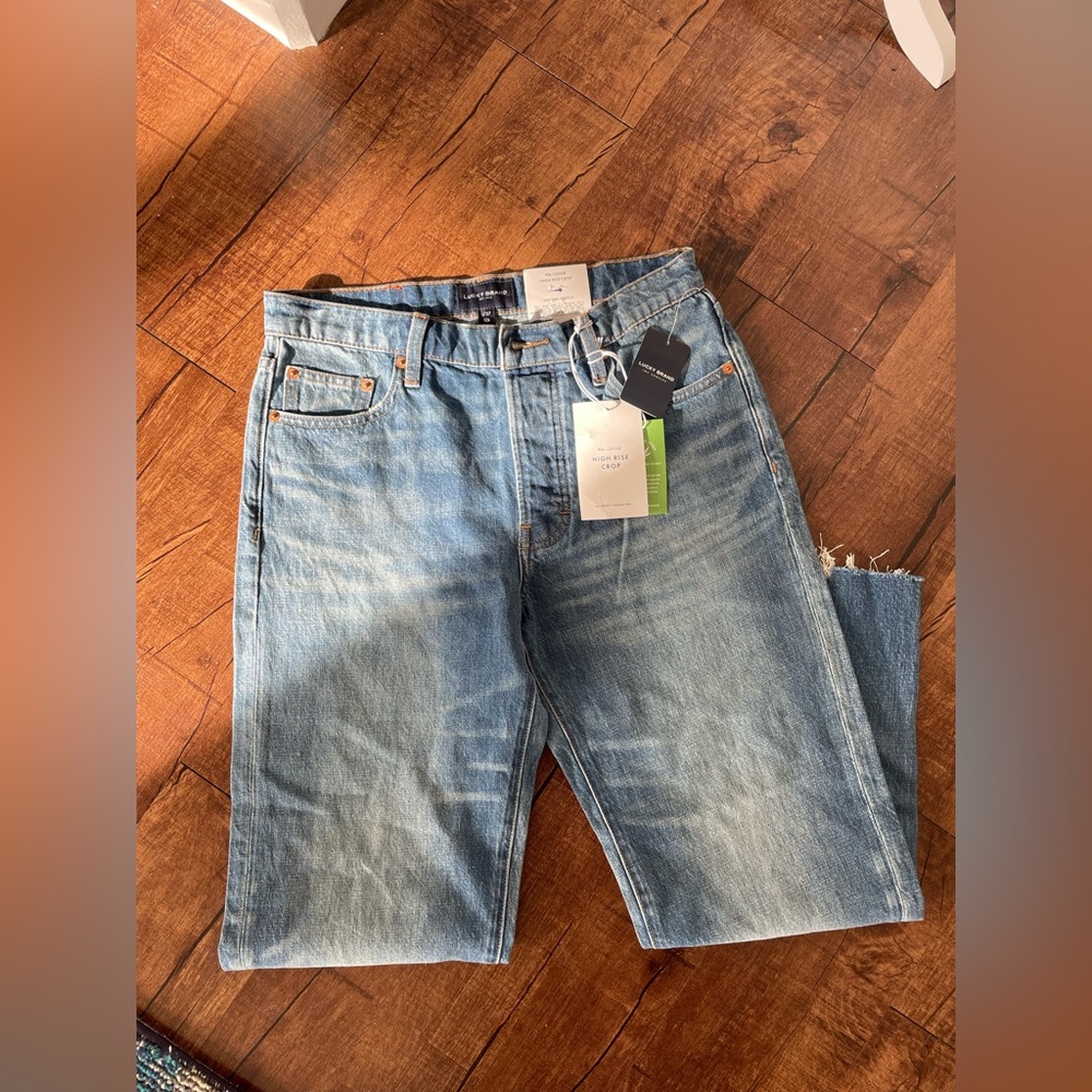 Lucky Brand Light Blue Ankle Jeans